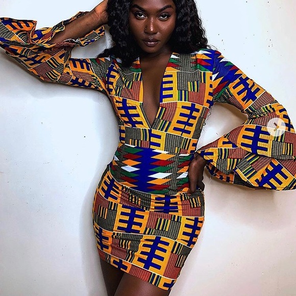 mimmy Dresses & Skirts - Authentic Ankara Mimmy Yeboah Josephine Dress